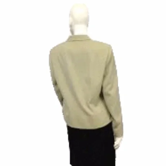Tan Blazer Sz 10 (SKU 000030) - Picture 4 of 4